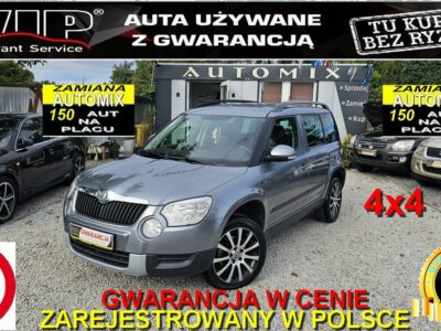 Škoda Yeti -SPRZEDANY- Nowy rozrząd ! 4x4 1.8 Benzyna * Super Stan* I (2009-)