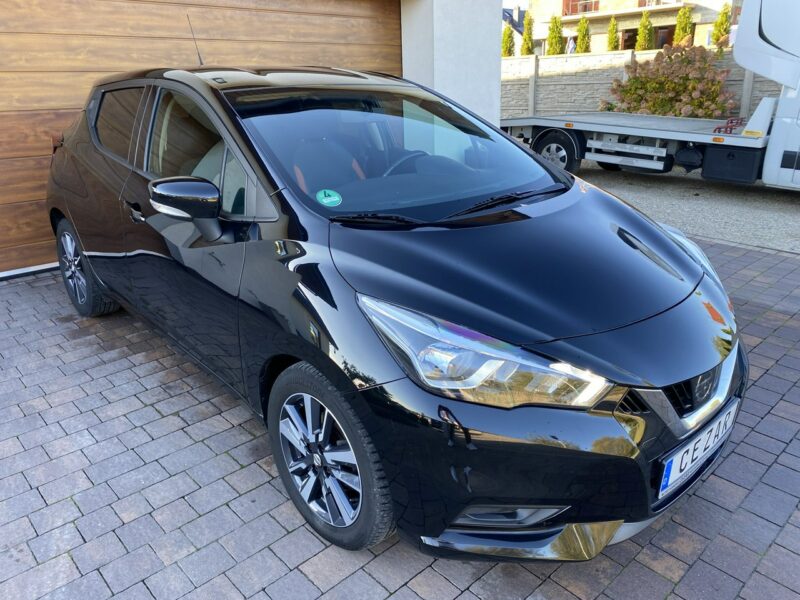 Nissan Micra 18r. Apple CarPlay radar bezwypadkowa z Niemiec K14 (2017-)