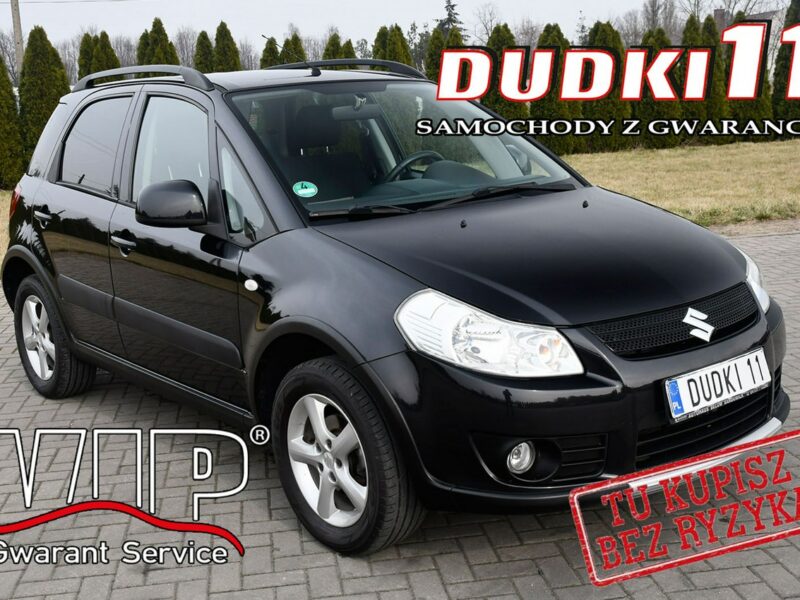 Suzuki SX4 1,6benz DUDKI11 4X4,Klimatronic,Hands-Free.kredyt.OKAZJA I (2006-2013)