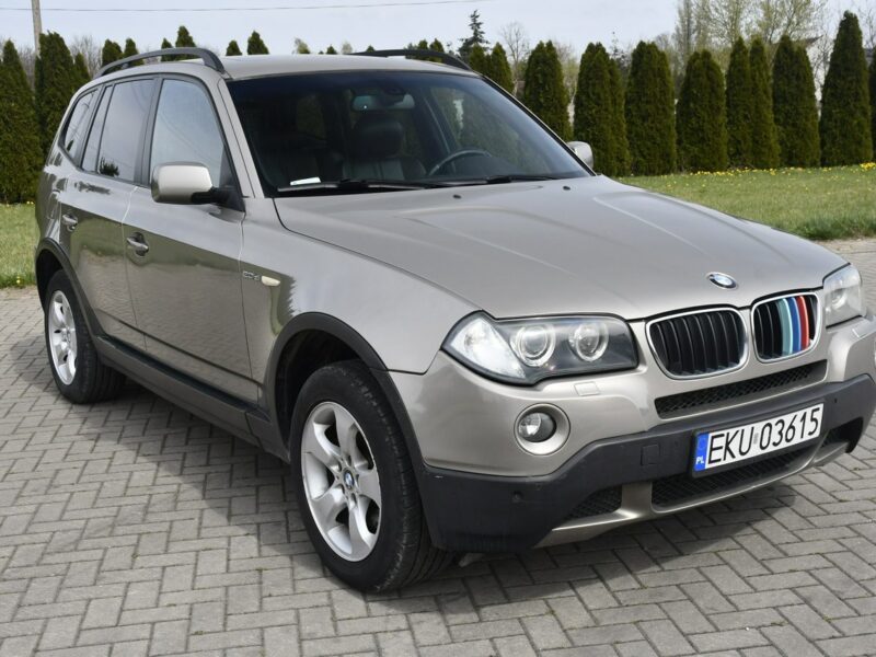 BMW X3 2,0D DUDKI11 4X4,Skóry,Panorama dach, Tempomat,kredyt.okazja E83 (2003-2010)