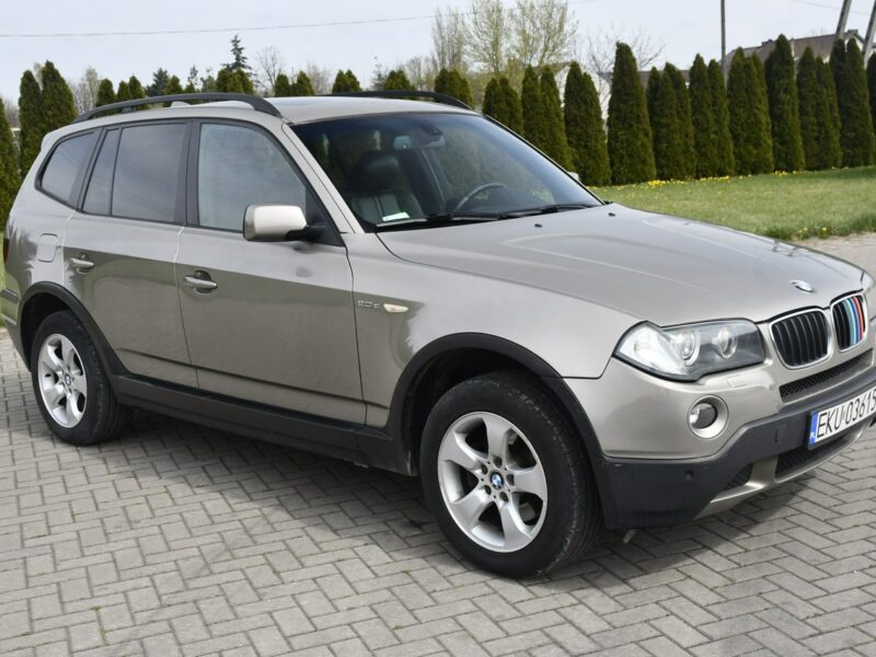 BMW X3 2,0D DUDKI11 4X4,Skóry,Panorama dach, Tempomat,kredyt.okazja E83 (2003-2010)
