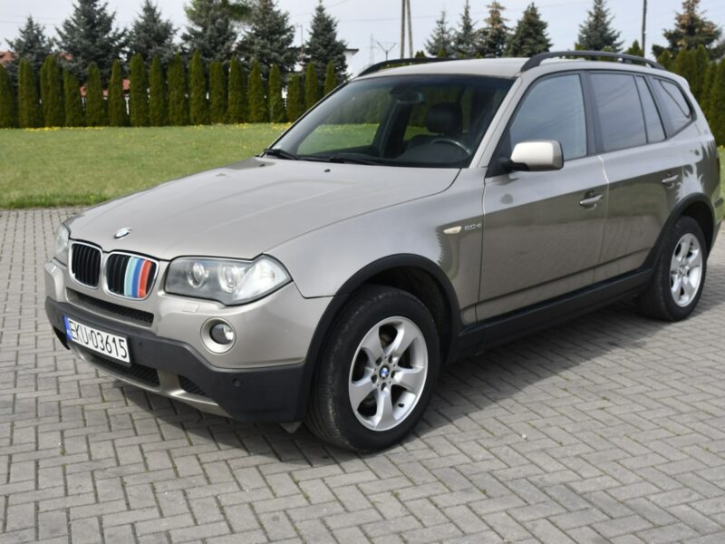 BMW X3 2,0D DUDKI11 4X4,Skóry,Panorama dach, Tempomat,kredyt.okazja E83 (2003-2010)