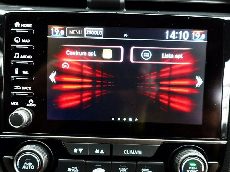 Honda Civic AUTOMAT+EL. Dach.+Led+ACC+Navi 3Lata GWARANCJA I-wł Kraj Bezwypad X (2017-2021)
