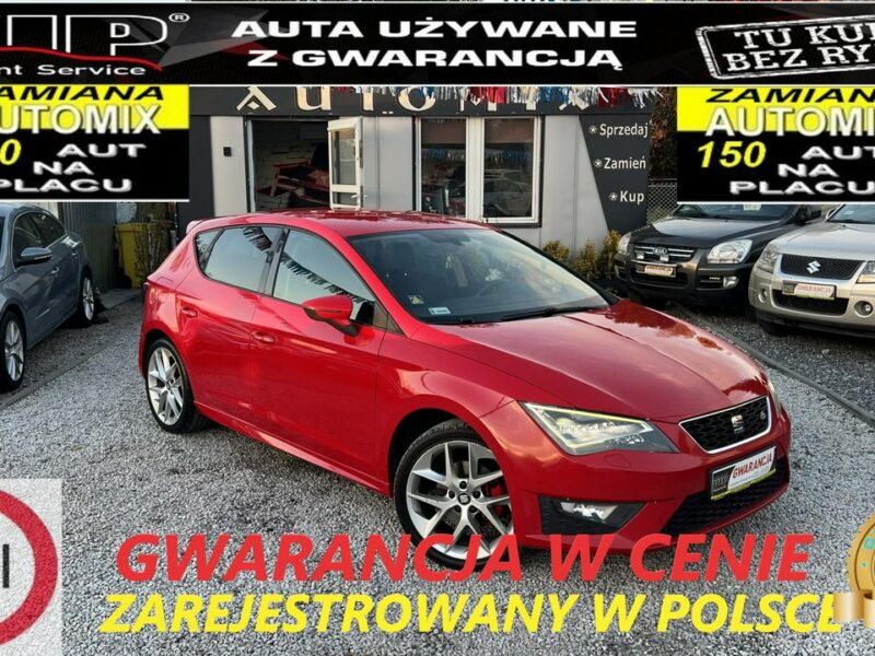 Seat Leon -SPRZEDANY- Leon FR 2.0 TDI - 150km * Gwarancja w cenie / Automi-x.pl III (2012-)
