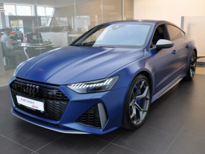 Audi RS7 Cena katalogowa nowego 947 tyś. zł. Ceramika Lasery B&O Kamery
