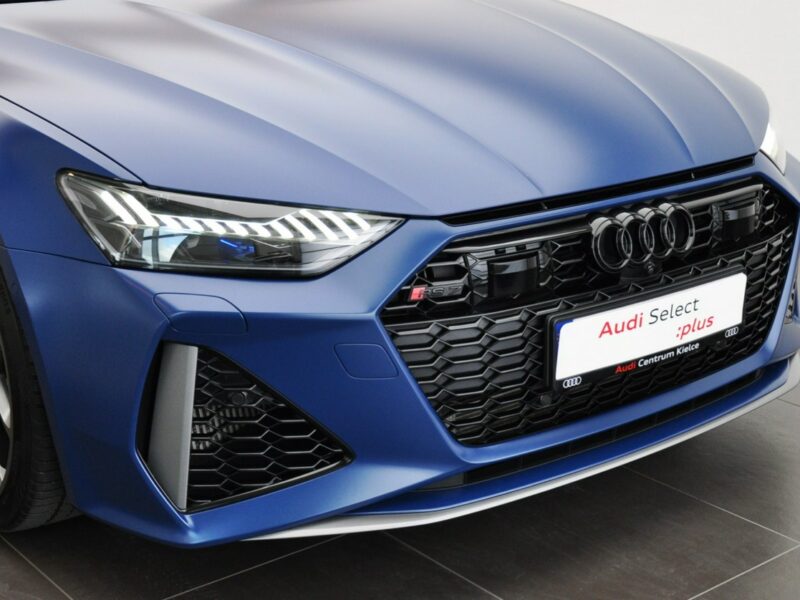 Audi RS7 Cena katalogowa nowego 947 tyś. zł. Ceramika Lasery B&O Kamery