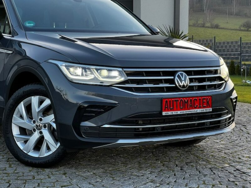 Volkswagen Tiguan 4MOTION, 200PS, VIRTUAL TACHO, EL. SZYBER DACH, MEGA ŚRODEK II (2016-2024)