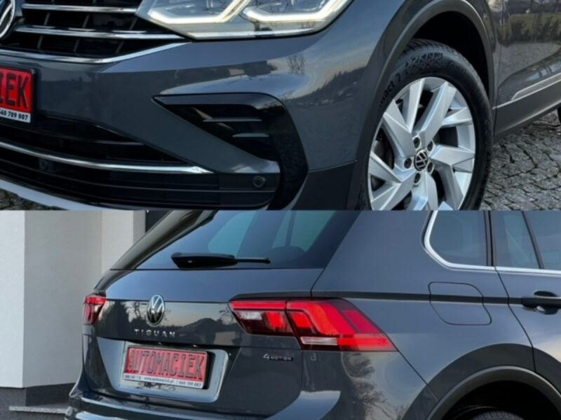Volkswagen Tiguan 4MOTION, 200PS, VIRTUAL TACHO, EL. SZYBER DACH, MEGA ŚRODEK II (2016-2024)