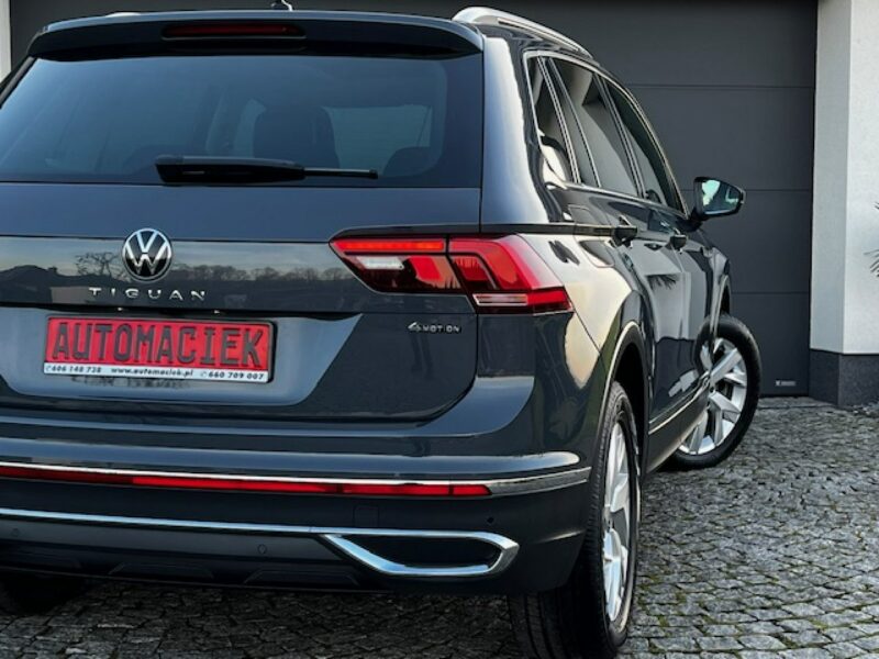 Volkswagen Tiguan 4MOTION, 200PS, VIRTUAL TACHO, EL. SZYBER DACH, MEGA ŚRODEK II (2016-2024)