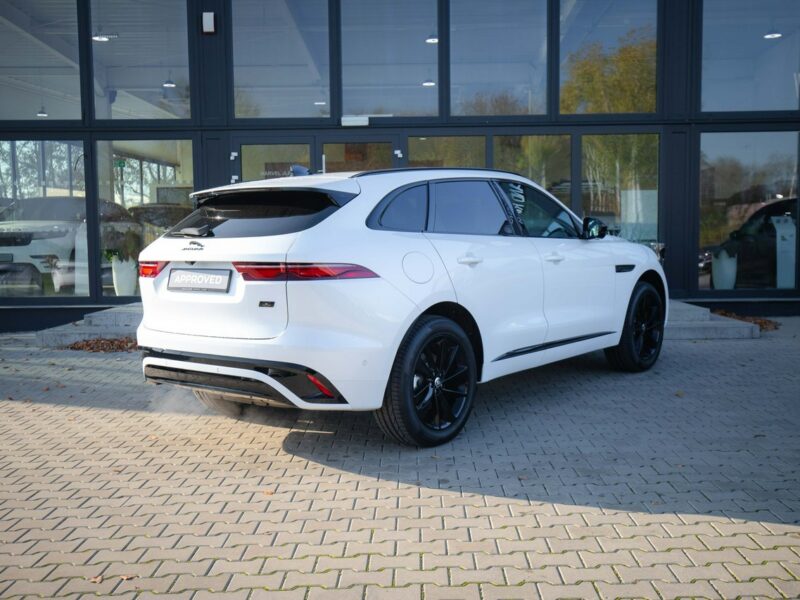 Jaguar F-PACE MY25.5 2.0D I4 204 KM AWD R-Dynamic SE OstuniWhite JLR Marvel Łódź