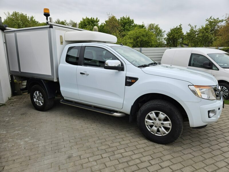 Ford Ranger 2.2 150KM FV 23% VAT-1 manual 4x4 ZABUDOWA warsztat BEZWYPADEK zadbany V (2012-)
