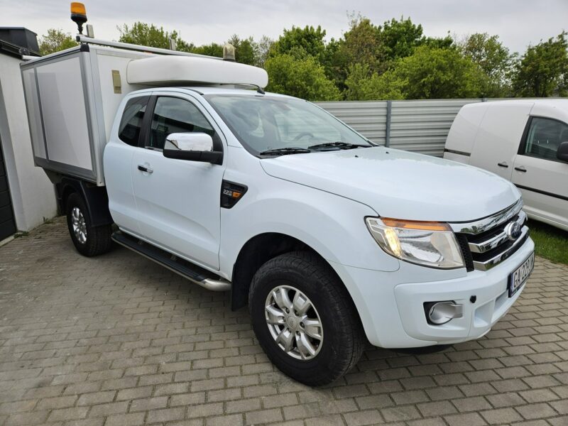Ford Ranger 2.2 150KM FV 23% VAT-1 manual 4x4 ZABUDOWA warsztat BEZWYPADEK zadbany V (2012-)