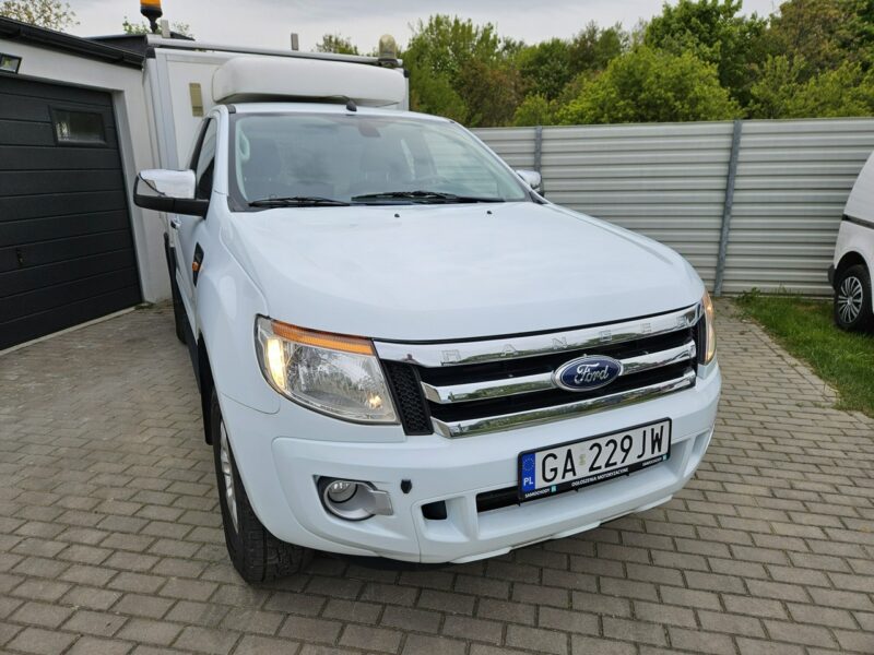 Ford Ranger 2.2 150KM FV 23% VAT-1 manual 4x4 ZABUDOWA warsztat BEZWYPADEK zadbany V (2012-)