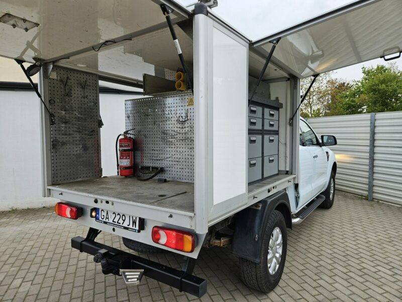 Ford Ranger 2.2 150KM FV 23% VAT-1 manual 4x4 ZABUDOWA warsztat BEZWYPADEK zadbany V (2012-)