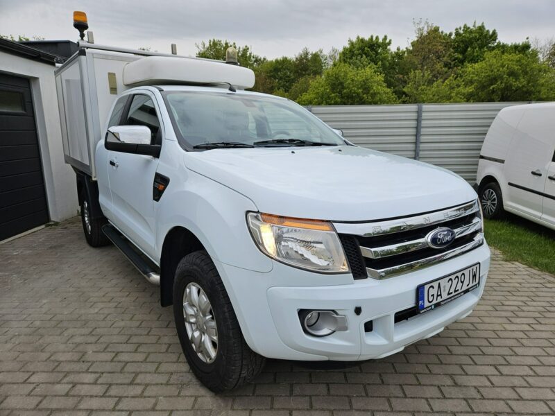 Ford Ranger 2.2 150KM FV 23% VAT-1 manual 4x4 ZABUDOWA warsztat BEZWYPADEK zadbany V (2012-)