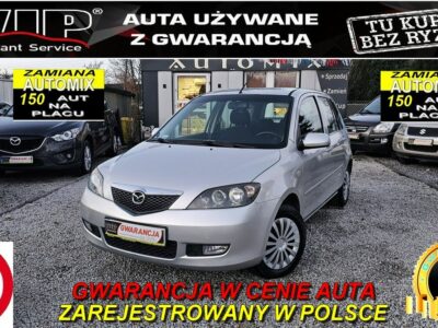Mazda 2 -SPRZEDANY- super stan z nowym rozrządem i dodatkowymi kołami I (2003-2007)