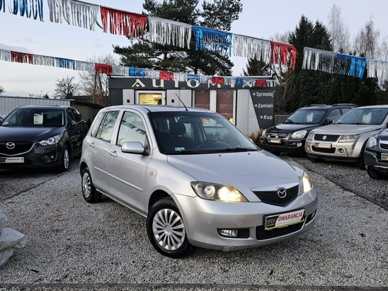 Mazda 2 -SPRZEDANY- super stan z nowym rozrządem i dodatkowymi kołami I (2003-2007)