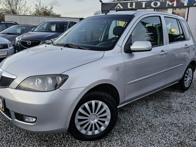 Mazda 2 -SPRZEDANY- super stan z nowym rozrządem i dodatkowymi kołami I (2003-2007)