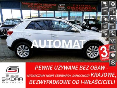 Volkswagen T-Roc AUTOMAT 150km Panorama+Led GWARANCJA FABRYCZNA 1wł Kraj Bezwyp. F23%