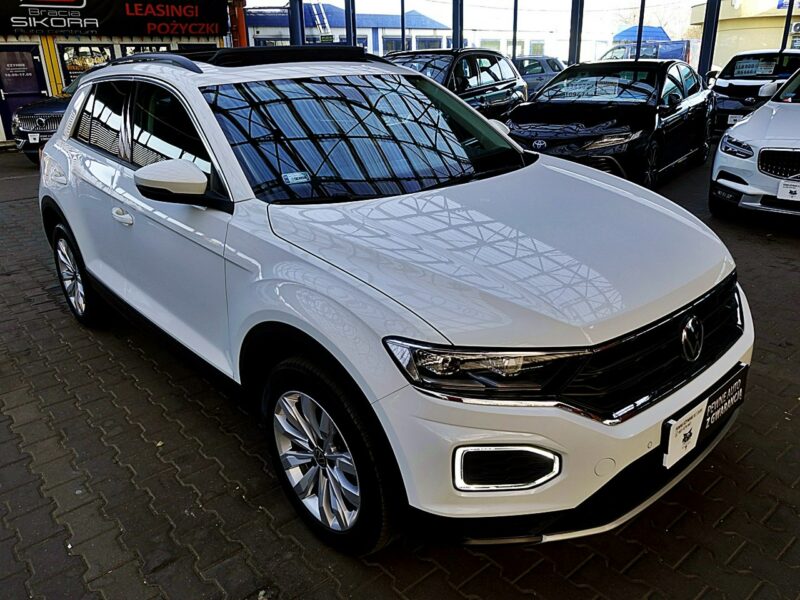 Volkswagen T-Roc AUTOMAT 150km Panorama+Led GWARANCJA FABRYCZNA 1wł Kraj Bezwyp. F23%