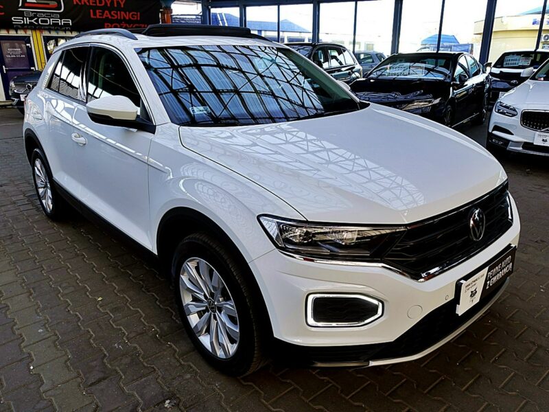 Volkswagen T-Roc AUTOMAT 150km Panorama+Led GWARANCJA FABRYCZNA 1wł Kraj Bezwyp. F23%