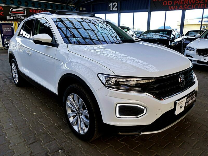 Volkswagen T-Roc AUTOMAT 150km Panorama+Led GWARANCJA FABRYCZNA 1wł Kraj Bezwyp. F23%