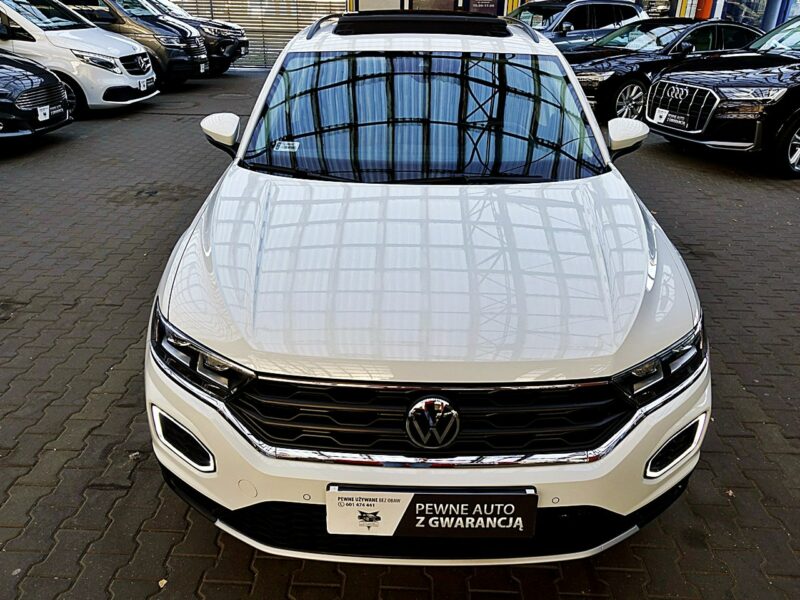 Volkswagen T-Roc AUTOMAT 150km Panorama+Led GWARANCJA FABRYCZNA 1wł Kraj Bezwyp. F23%