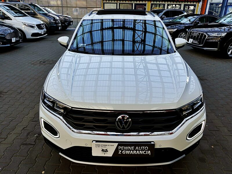 Volkswagen T-Roc AUTOMAT 150km Panorama+Led GWARANCJA FABRYCZNA 1wł Kraj Bezwyp. F23%