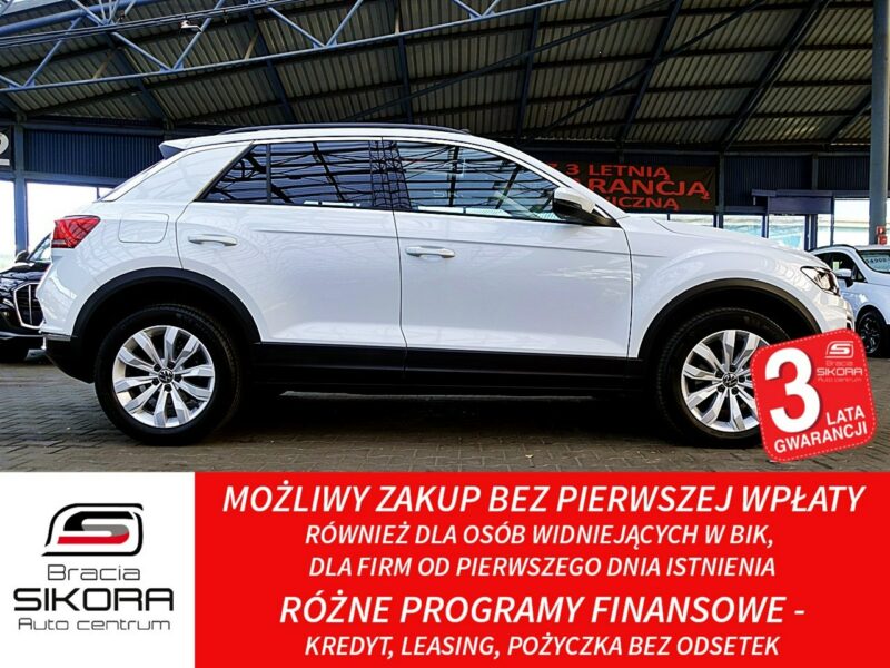 Volkswagen T-Roc AUTOMAT 150km Panorama+Led GWARANCJA FABRYCZNA 1wł Kraj Bezwyp. F23%