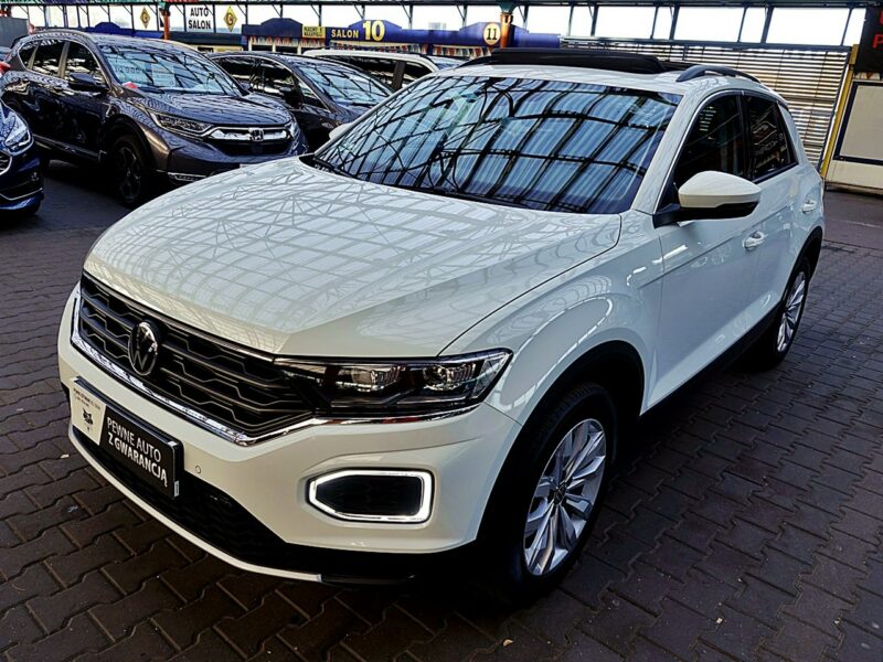 Volkswagen T-Roc AUTOMAT 150km Panorama+Led GWARANCJA FABRYCZNA 1wł Kraj Bezwyp. F23%