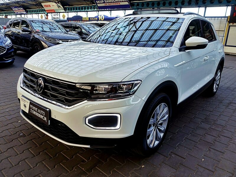 Volkswagen T-Roc AUTOMAT 150km Panorama+Led GWARANCJA FABRYCZNA 1wł Kraj Bezwyp. F23%