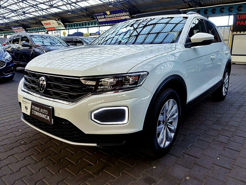 Volkswagen T-Roc AUTOMAT 150km Panorama+Led GWARANCJA FABRYCZNA 1wł Kraj Bezwyp. F23%