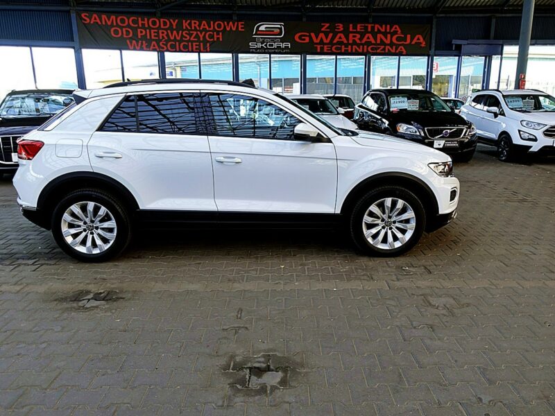 Volkswagen T-Roc AUTOMAT 150km Panorama+Led GWARANCJA FABRYCZNA 1wł Kraj Bezwyp. F23%