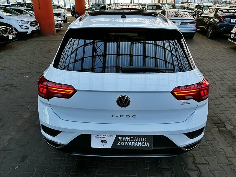 Volkswagen T-Roc AUTOMAT 150km Panorama+Led GWARANCJA FABRYCZNA 1wł Kraj Bezwyp. F23%