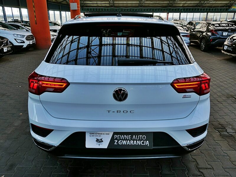 Volkswagen T-Roc AUTOMAT 150km Panorama+Led GWARANCJA FABRYCZNA 1wł Kraj Bezwyp. F23%
