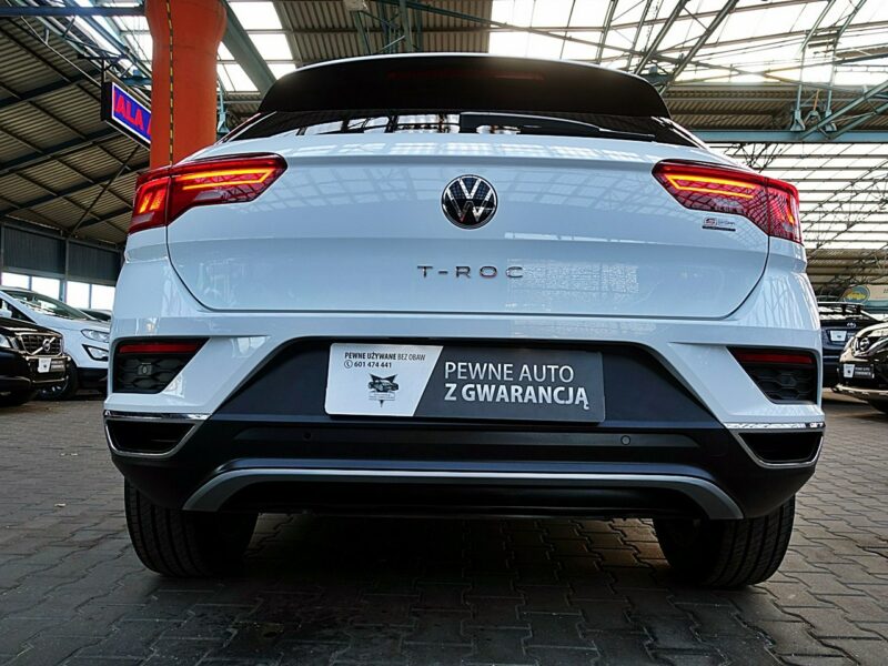 Volkswagen T-Roc AUTOMAT 150km Panorama+Led GWARANCJA FABRYCZNA 1wł Kraj Bezwyp. F23%