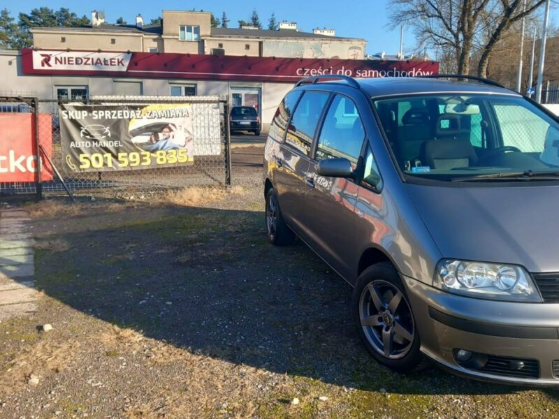 Seat Alhambra Lift 1.8tb 150KM pełny serwis 7 foteli I (1996-2010)