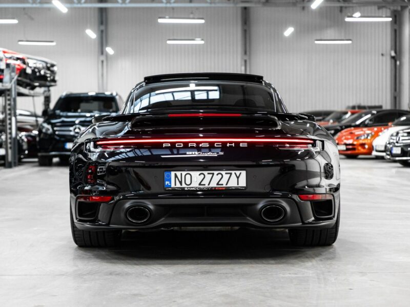 Porsche 911 Turbo S. Gwarancja 03.2028. InnoDrive. ACC. Noktowizor. Burmester HE. 992 (2019-)
