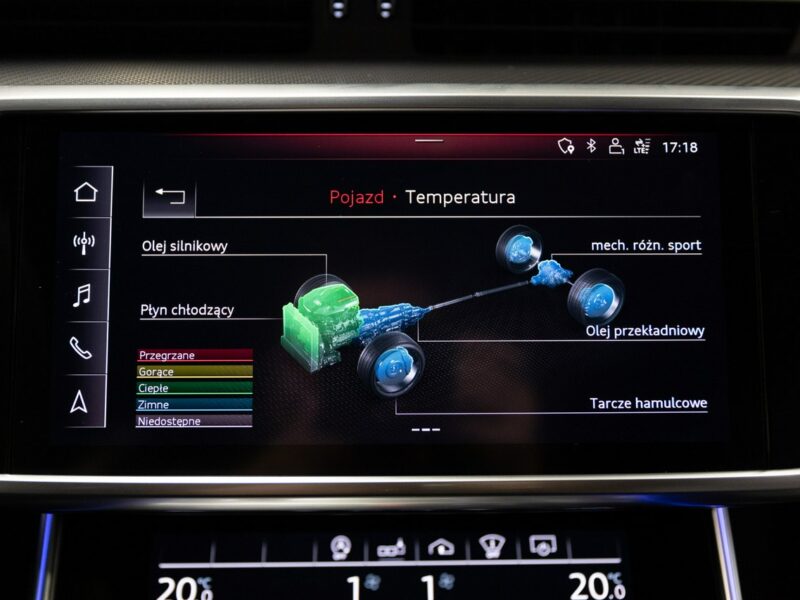 Audi RS6 Avant 600KM. Ceramika. RS Dynamic. Panorama. B&O. ACC. Head-Up. C7 (2012-)
