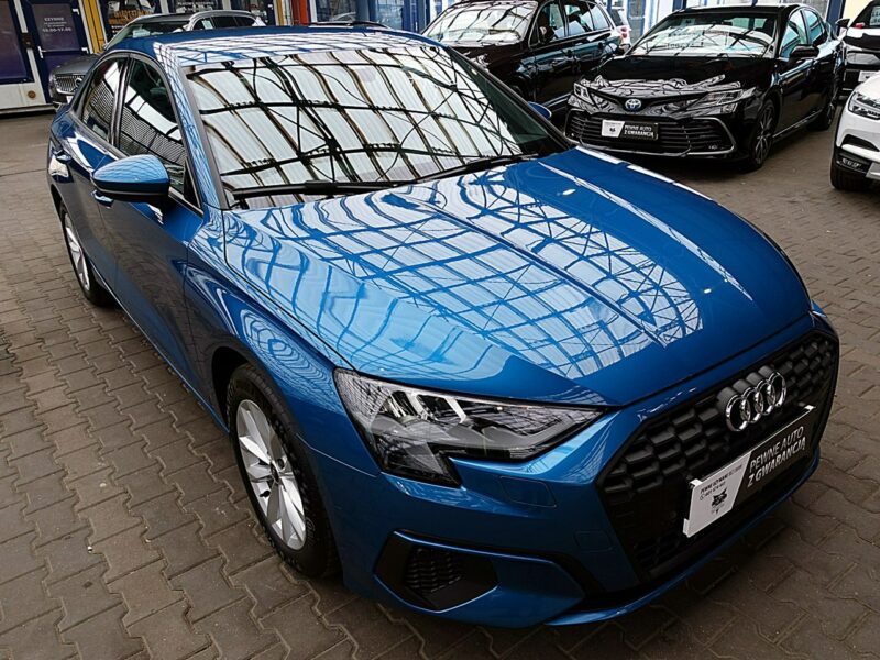 Audi A3 2.0TDi 150KM S-TRONIC Led+Navi GWAR. 1wł Kraj Bezwyp Serwis ASO F23% 8Y