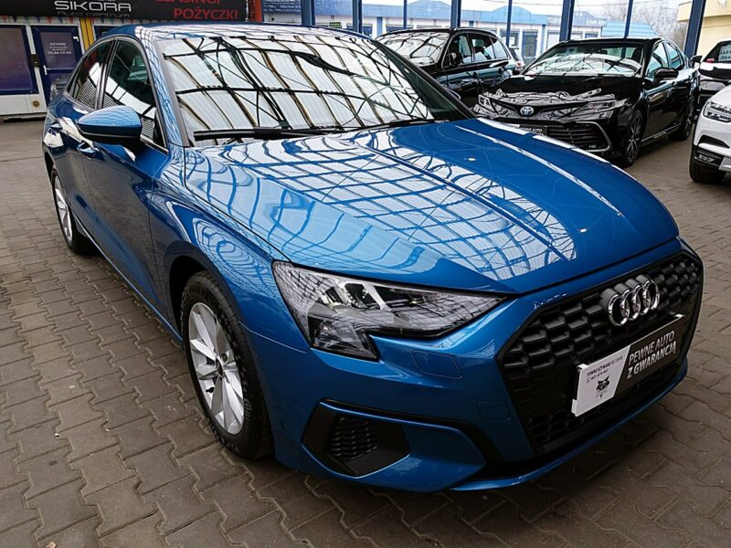 Audi A3 2.0TDi 150KM S-TRONIC Led+Navi GWAR. 1wł Kraj Bezwyp Serwis ASO F23% 8Y