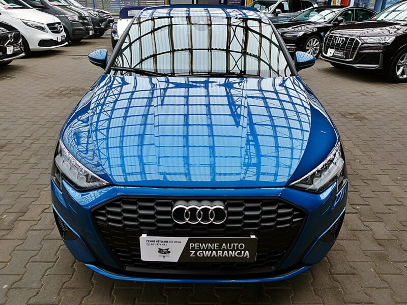 Audi A3 2.0TDi 150KM S-TRONIC Led+Navi GWAR. 1wł Kraj Bezwyp Serwis ASO F23% 8Y