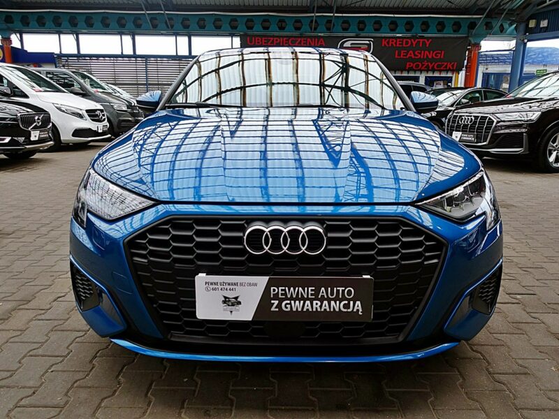 Audi A3 2.0TDi 150KM S-TRONIC Led+Navi GWAR. 1wł Kraj Bezwyp Serwis ASO F23% 8Y