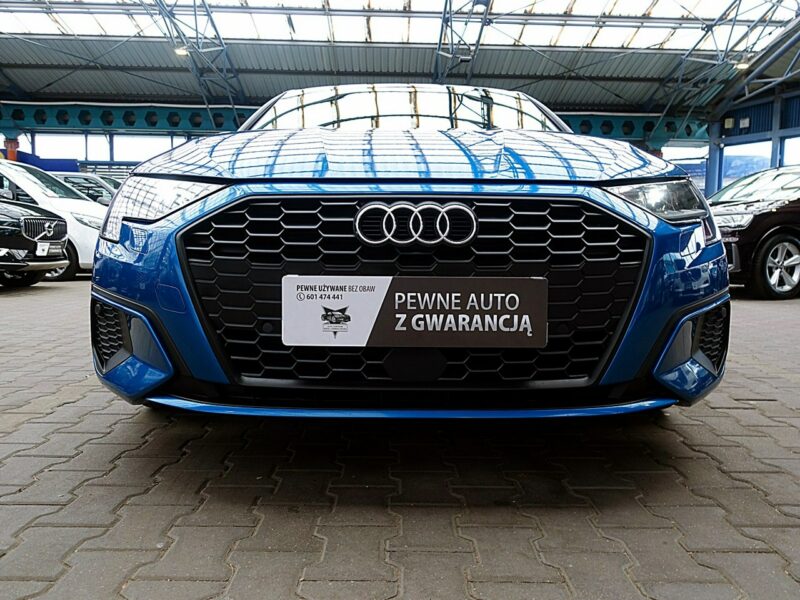 Audi A3 2.0TDi 150KM S-TRONIC Led+Navi GWAR. 1wł Kraj Bezwyp Serwis ASO F23% 8Y