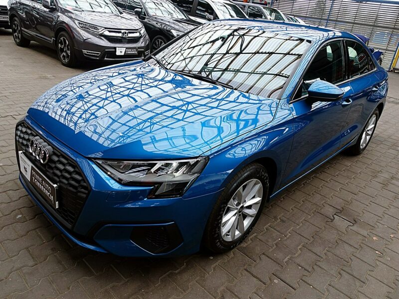 Audi A3 2.0TDi 150KM S-TRONIC Led+Navi GWAR. 1wł Kraj Bezwyp Serwis ASO F23% 8Y