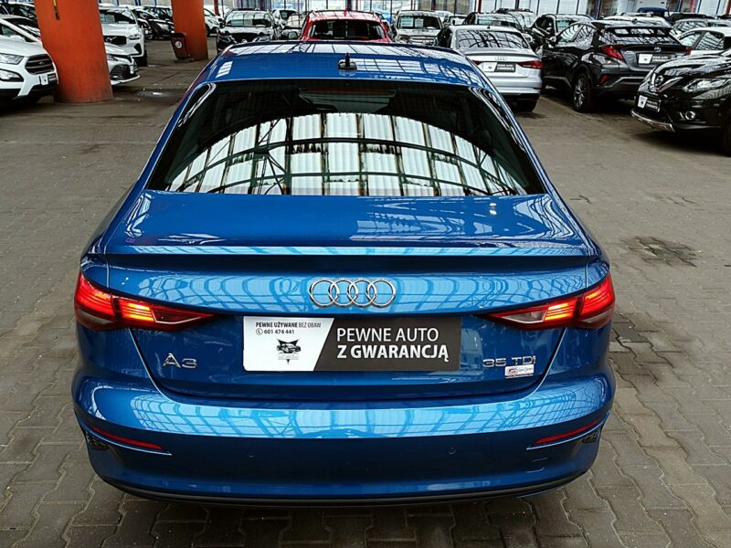 Audi A3 2.0TDi 150KM S-TRONIC Led+Navi GWAR. 1wł Kraj Bezwyp Serwis ASO F23% 8Y