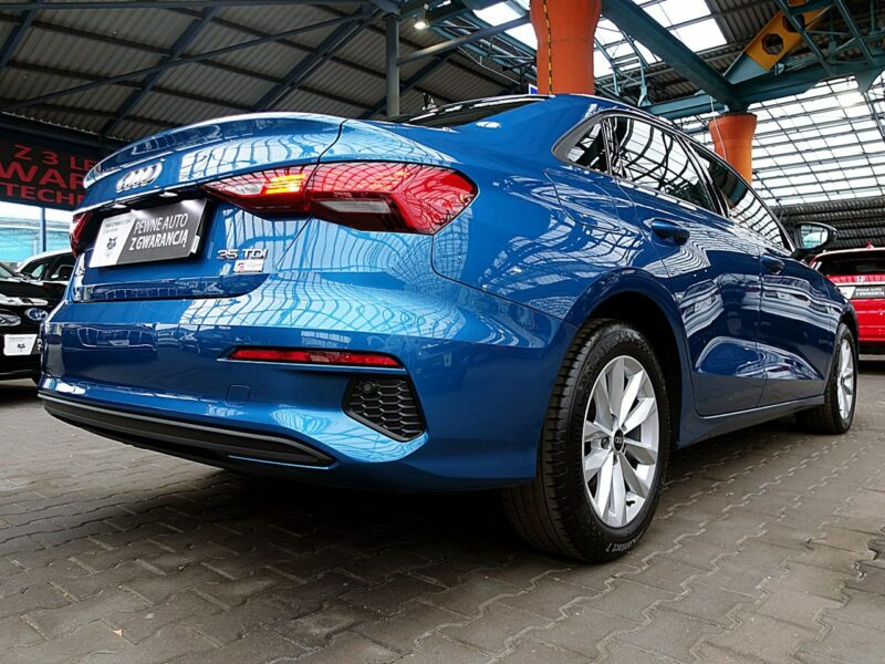 Audi A3 2.0TDi 150KM S-TRONIC Led+Navi GWAR. 1wł Kraj Bezwyp Serwis ASO F23% 8Y