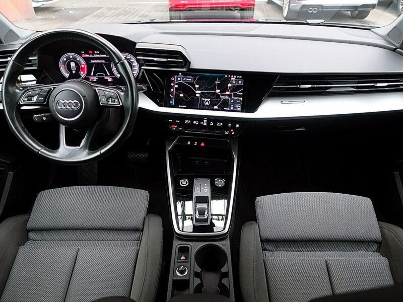 Audi A3 2.0TDi 150KM S-TRONIC Led+Navi GWAR. 1wł Kraj Bezwyp Serwis ASO F23% 8Y