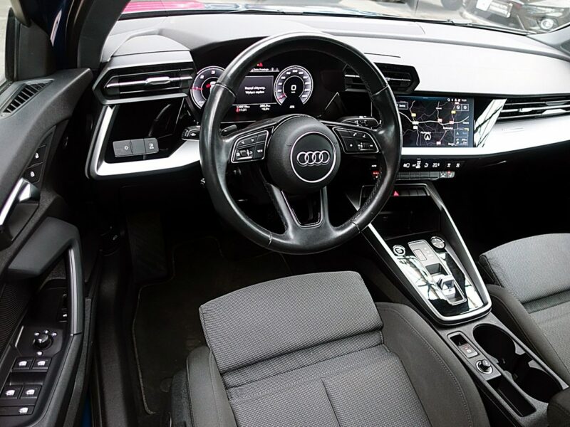 Audi A3 2.0TDi 150KM S-TRONIC Led+Navi GWAR. 1wł Kraj Bezwyp Serwis ASO F23% 8Y