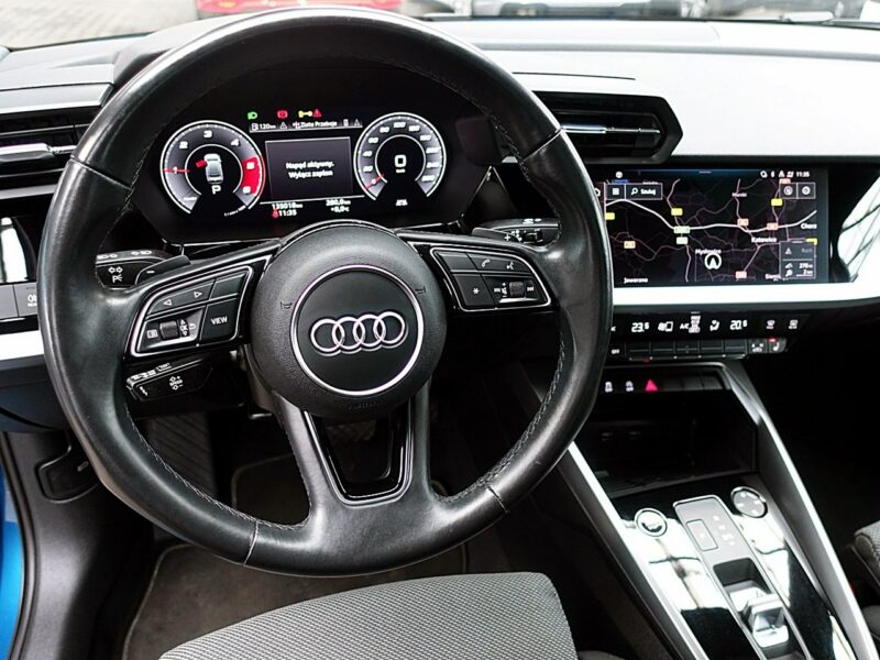 Audi A3 2.0TDi 150KM S-TRONIC Led+Navi GWAR. 1wł Kraj Bezwyp Serwis ASO F23% 8Y